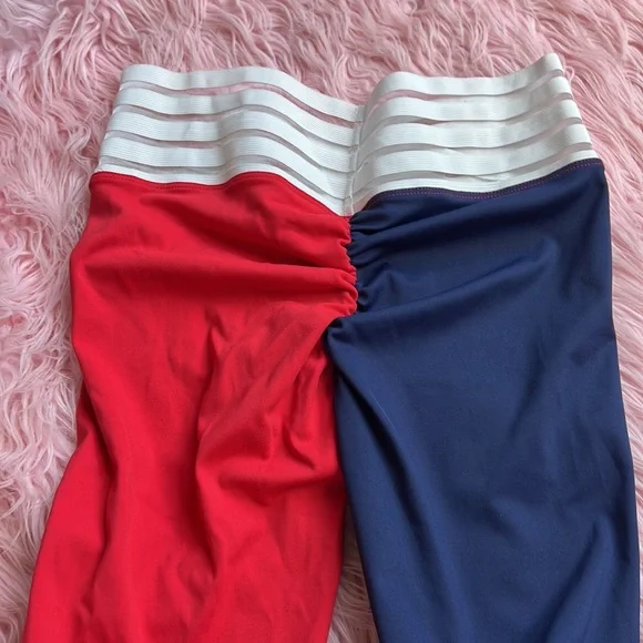 Red, White & Booty (Basic Booty Leggings) - Picture 6 of 7